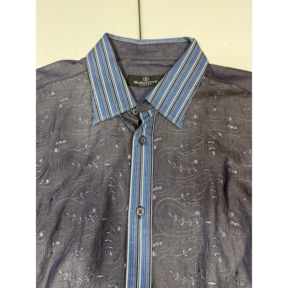 Bugatchi Men’s Button Down Shirt Bundle (2) Long … - image 4